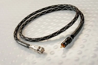 DH Labs Silver Sonic D-750 0.5 meter  BNC to RCA Digital Audio Cable - Image 1 of 4