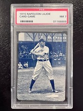 1915 Napoleon Lavoie Card Game HOF PSA 7