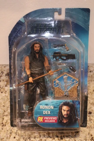 Stargate Atlantis Diamond Select Ronon Dex RARE Collectible Figure Cover