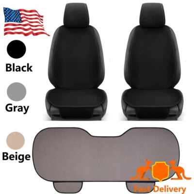 Car Seat Covers Front/Rear Seat Protector Cushions Ice Silk For Maserati Ghibli - Image 1 of 4