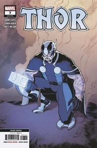 Thor (2020) #7 (#733) casi nuevo segunda variante de impresión cubierta Donny Cates - Imagen 1 de 1