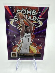 2022-23 Donruss Zion Williamson Donruss Bomb Squad /99 SSP Pelicans #7 - Picture 1 of 3