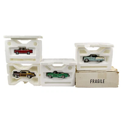 Franklin Como Nuevo Ford Chrysler Chevrolet Buick Escala 1:43 Diecast Modelo Coche Lote 4P Foto 1 de 4