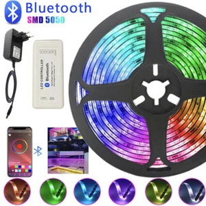 Smart Light Bluetooth Wifi Control Light Strip 5050 RGB 12V Home Decor Light - Picture 1 of 15