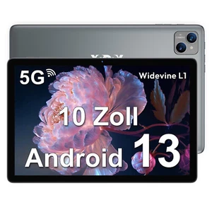 2025 Nuevas Tabletas 10'' 10GB+256GB Android13 13MP 7000mAh Widevine L1 Netflix Pad - Imagen 1 de 12