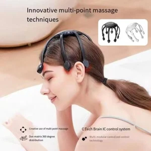 Claw Vibration Head Massager Octopus Stress Relief Tissue Massage Deep O4U3 - Picture 1 of 25