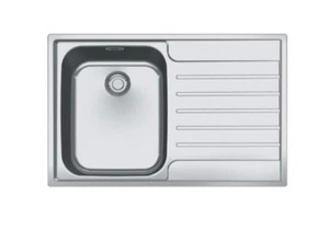 Franke Argos AGX 611-78 Edelstahl Einbauspüle, Spülbecken links - Bild 1 von 2