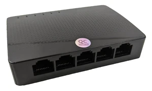W Box Technologies 0E-5PGIGUN switch Ethernet non gestito 5 porte 5 x 10/100/1000Mb - Foto 1 di 6