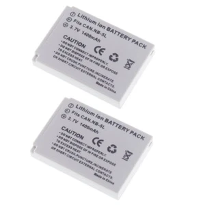 2X Battery for Canon NB-5L PowerShot S100 S110 SX200 SX210 SD990 SD790 IS SX230 - Picture 1 of 6