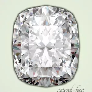 Diamante pulido ideal de 2,75 quilates G/SI2/corte cojín certificado AGI 9,35x7,43x5,07 mm - Imagen 1 de 4