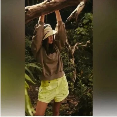 FREE PEOPLE Movement New HeightsShorts Size small Sour Citrus NWT - Image 1 of 4