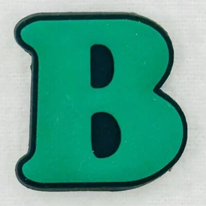 Der Buchstabe "B" Schuh-Anhänger für Crocs - grün - Bild 1 von 4