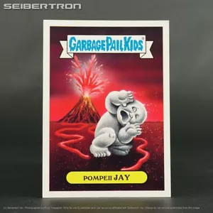 GPK 13a Pompeii JAY Topps Garbage Pail Kids 2017 ADAM-GEDDON Natural Disasters - Picture 1 of 3