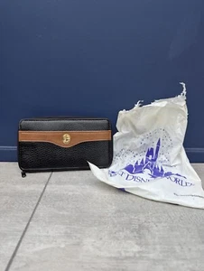 Vintage Walt Disney Company Mickey Mouse Kunstleder Geldbörse Kartenetui Portemonnaie - Bild 1 von 7