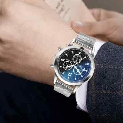 Luxury Watches Quartz Watch Men Waterproof Mechanical Watch Stainless Steel Dial - Image 1 of 3