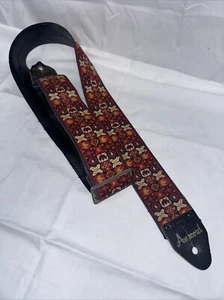 Vintage Amacord 60’s Guitar Strap (Not Reproduction) Hendrix Woodstock - Picture 1 of 12