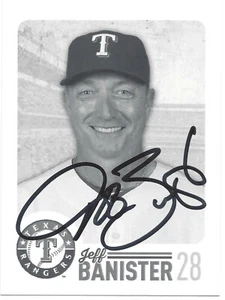 2015 Texas Rangers Fanfest Jeff Banister SGA Team Issued *AUTOGRAPHED* Postcard - Picture 1 of 1