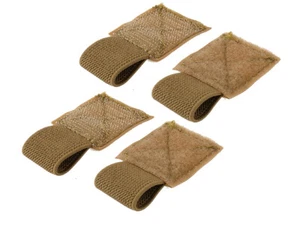 Soportes tácticos de velcro con cinta de sujeción Coyote Paintball caza táctica - Imagen 1 de 7