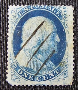 US Stamp # 24, 1857-61 Used - Picture 1 of 2