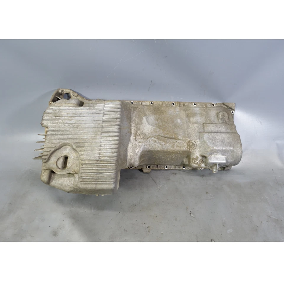 Damaged 1996-2000 BMW E36 M52 S52 Z3 Oil Pan Engine Sump 323i 328i M3 Z3M OEM - Imagem 1 de 4
