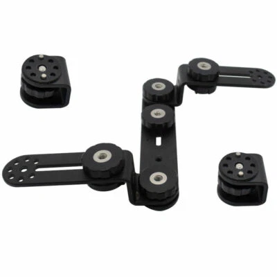 Olympus FL-BKM03 Twin Flash Bracket for FL-50R/FL-36R Electronic Flash - Image 1 of 3