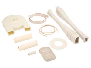 Set: Gummiteile für komplettes Fahrzeug, Elfenbein - für Simson SR4-1 Spatz - Bild 1 von 8