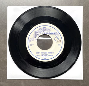 7" Huey "Piano" Smith - Don't You Just Know It - US Ace - Imagen 1 de 1