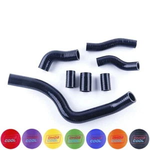 Kit de manguera de radiador de silicona negra para KTM 950 990 Adventure/S 2004 2005-2012 - Imagen 1 de 8