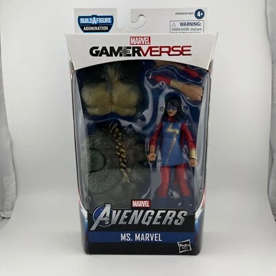 Marvel Legends Avengers Gamerverse Ms. Marvel (Abomination BAF) 6” Action Figure - Imagem 1 de 4