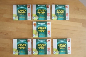 Panasonic: 9 x DVD RAM; 4,7 GB 120 MIN, 2-3x Speed - Bild 1 von 2