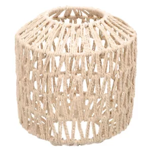 Wicker Lamp Shade Rattan Pendant Shade Rope Lamp Shade - Picture 1 of 12