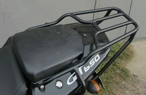 HYOSUNG GT650R GT 650R REAR RACK BLACK CARRIER MOTORCYCLE ACCESSORIES BIKER - Picture 1 of 9