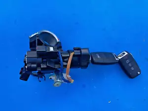 GENUINE 2017 KIA RIO STEERING IGNITION SWITCH LOCK WITH KEY ASSAMBLY OEM - Picture 1 of 5