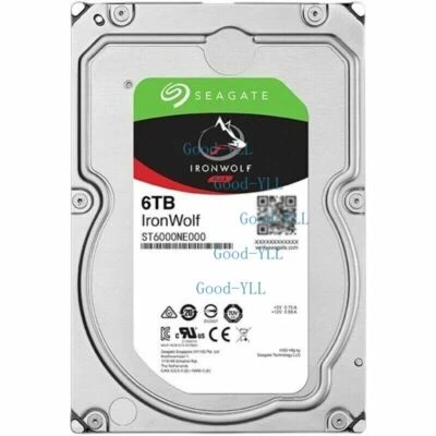 Seagate IronWolf Pro ST6000NE000 6TB Hard Drive 3.5" Internal SATA 7200rpm - Image 1 of 4