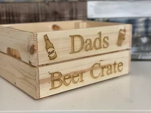 Fathers day personalised Beer Crate - Picture 1 of 2