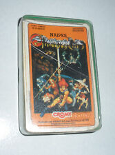 THUNDERCATS DECK OF CARDS  VINTAGE COMPLETE - CROMY / ARGENTINA 80S !!