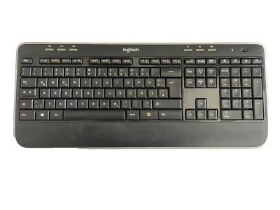 Logitech K520 Tastatur kabellos Funk mit Unifying Empfänger ergonomisch QWERTZ - Bild 1 von 4