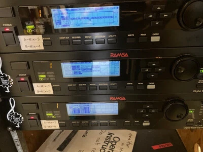 Unidad de procesamiento de ecualizador digital Ramsa WZ-DE40 Foto 1 de 4