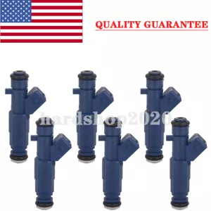 6PCS 0280156123 Fuel Injectors For Ford Fairlane BA 4.0L 03-05 Ford Falcon BA 4 - Picture 1 of 9