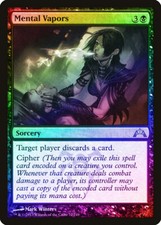 Mental Vapors FOIL Gatecrash NM Black Uncommon MAGIC GATHERING CARD ABUGames