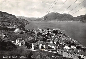 AL14-38A) BELLANO PANORAMA CASE FANFANI VIAGGIATA COMO - Foto 1 di 2