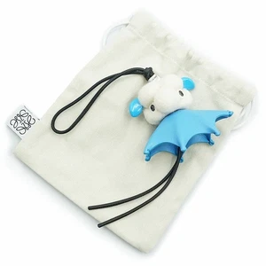 LOEWE Limited Blue white Puzz Bag Charm Keychain Felt/calfskin (cowhide) - Picture 1 of 24