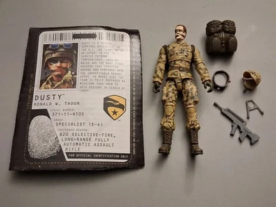 Dusty V13 Rise of Cobra G.I. Joe GI Joe 100% Completo Hasbro 2011  Foto 1 de 3