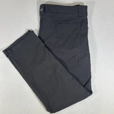 Pantalones cargo Wrangler ATG para hombre 42x30 rendimiento al aire libre gris senderismo cintura flexible Foto 1 de 4