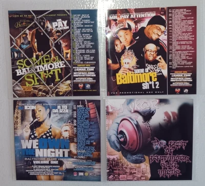 Лот из 4 компакт-дисков Baltimore Club, (микстейпы) [ЗАПЕЧАТАННЫЙ микстейп] - Изображение 1 из 4
