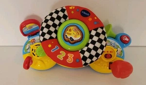 V-tech Toot Toot Baby Driver Volante de bebé con accesorios de sonido y luces - Imagen 1 de 8