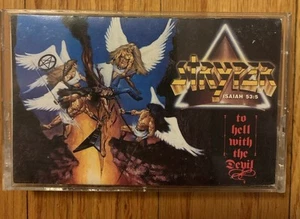 STRYPER TO HELL WITH THE DEVIL CASSETTE TAPE LMT ED COVER FULLY TESTED VG - Picture 1 of 4