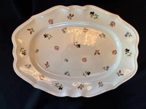 Villeroy & Boch Petite Fleur piatto da portata ovale 14 3/8" x 10 3/8" - Foto 1 di 8