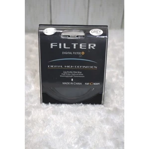 Copied - K&F Concept Circular Digital High Def Low Profile FilterRing 67mm Grey - Picture 1 of 3