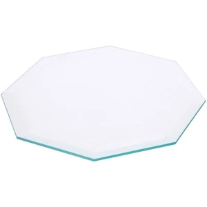 Plymor 6" Octagon, 5mm Thick Beveled Clear Glass - Picture 1 of 1